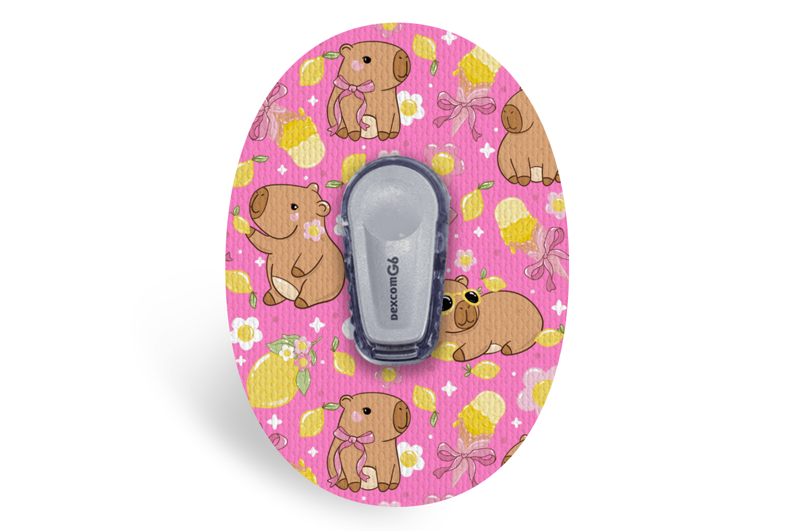 Capybara Patch for Dexcom G6 / One diabetes supplies and insulin pumps