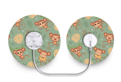 Cheeky Monkey Patch - Tru - Steel for Single diabetes supplies and insulin pumps
