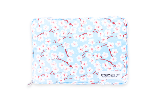 Cherry Blossom T1D Essentials Bag for diabetes supplies and insulin pumps
