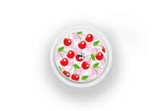 Cherry Sticker for Novopen 4, 5, 6, or Echo diabetes supplies and insulin pumps