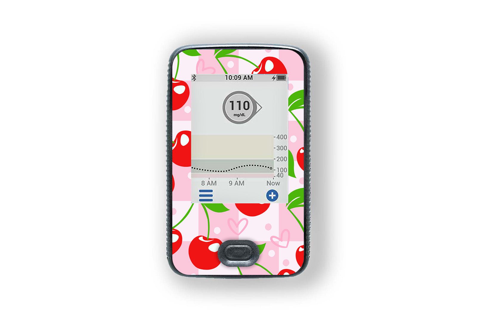 Cherry Sticker for Novopen 4, 5, 6, or Echo diabetes supplies and insulin pumps