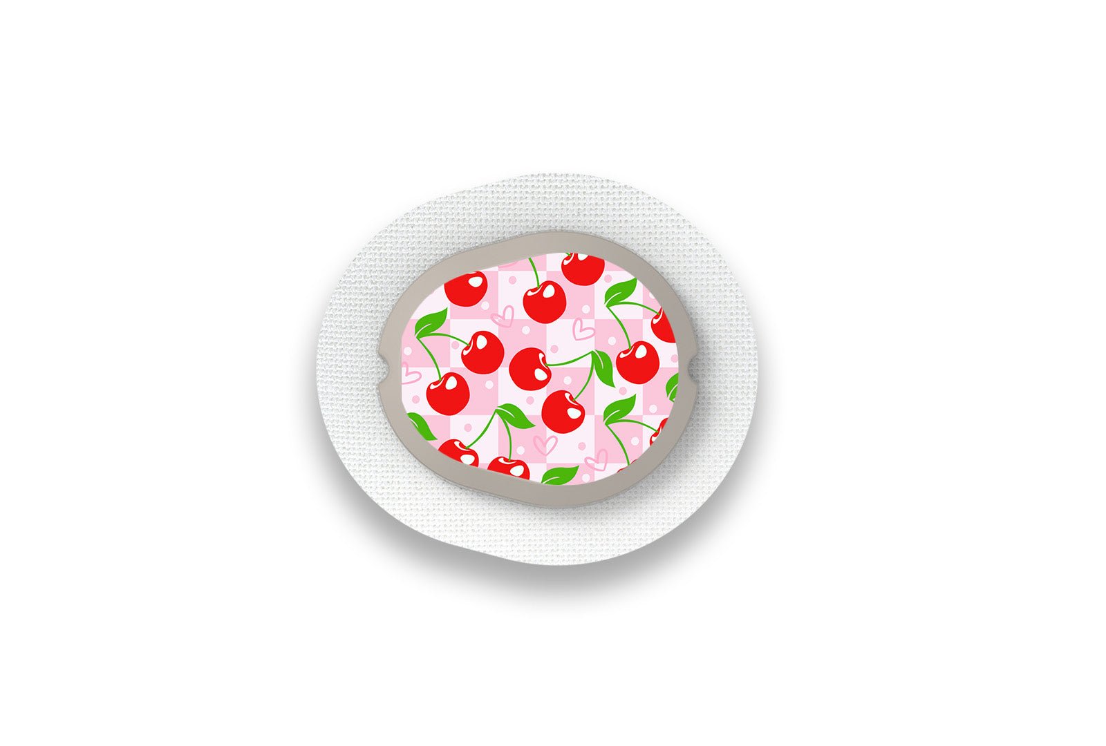 Cherry Sticker for Novopen 4, 5, 6, or Echo diabetes supplies and insulin pumps