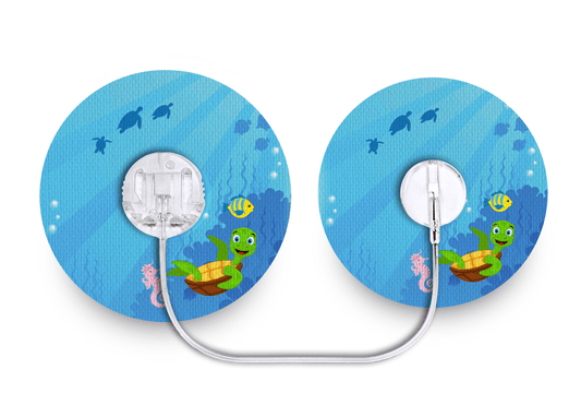 Chill Turtle Patch - Tru - Steel for Single diabetes supplies and insulin pumps