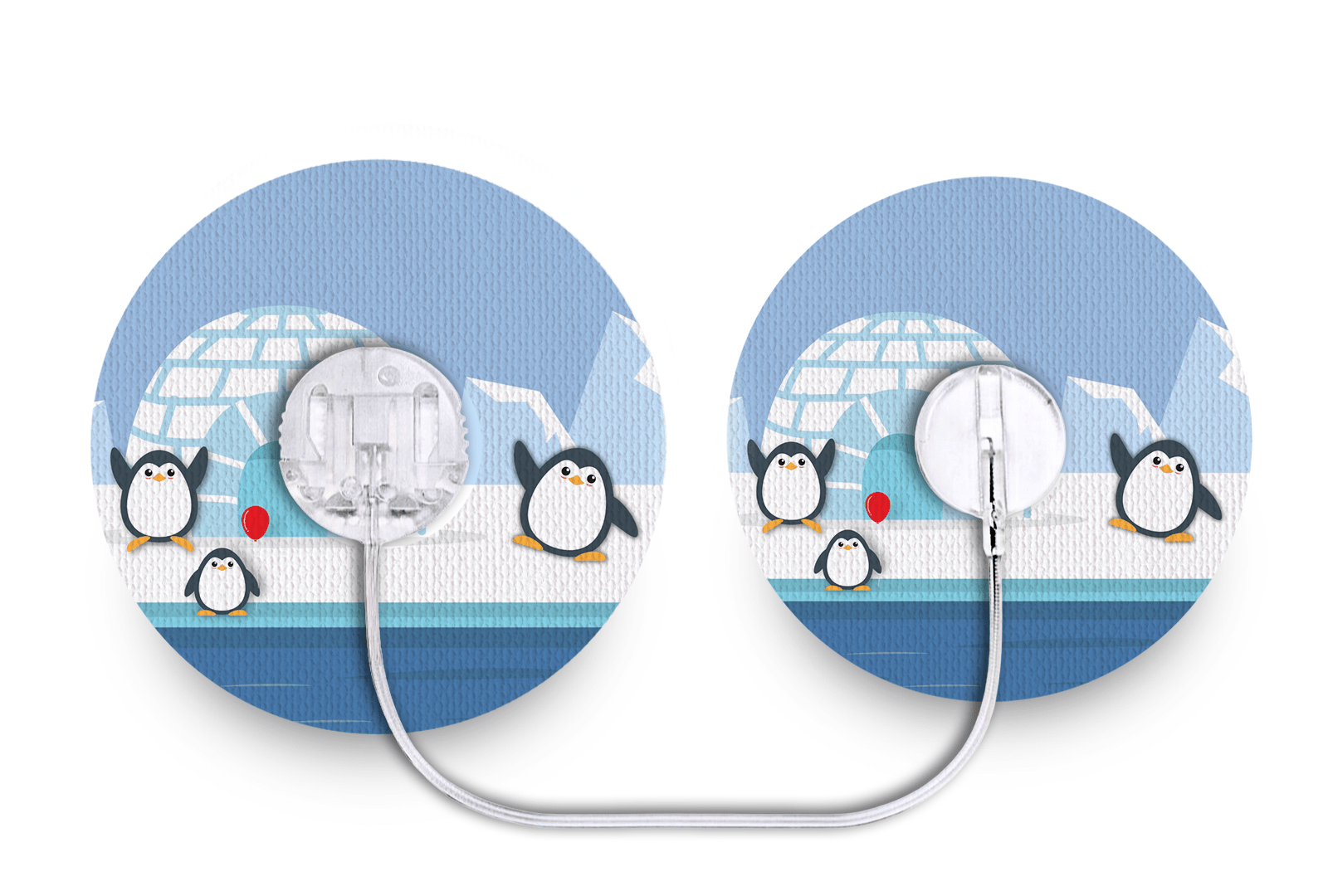 Chilly Penguin Patch - Tru - Steel for Single diabetes supplies and insulin pumps