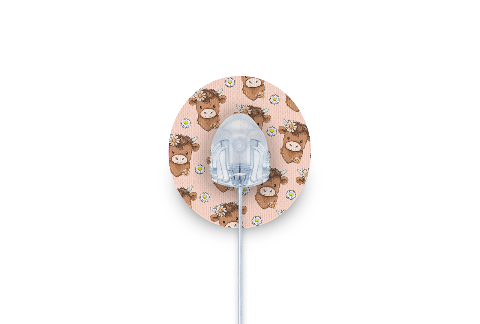 Chloe the Cow Patch for Autosoft 90 diabetes supplies and insulin pumps