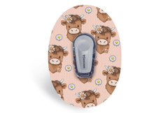 Chloe the Cow Patch for Dexcom G6 / One diabetes supplies and insulin pumps