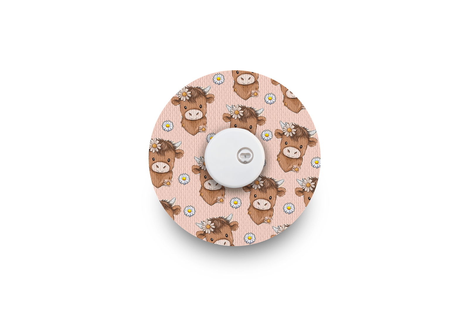 Chloe the Cow Patch for Freestyle Libre 3 diabetes supplies and insulin pumps