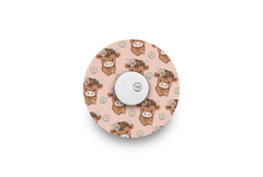 Chloe the Cow Patch for Freestyle Libre 3 diabetes supplies and insulin pumps