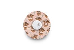 Chloe the Cow Patch for Freestyle Libre 3 diabetes supplies and insulin pumps