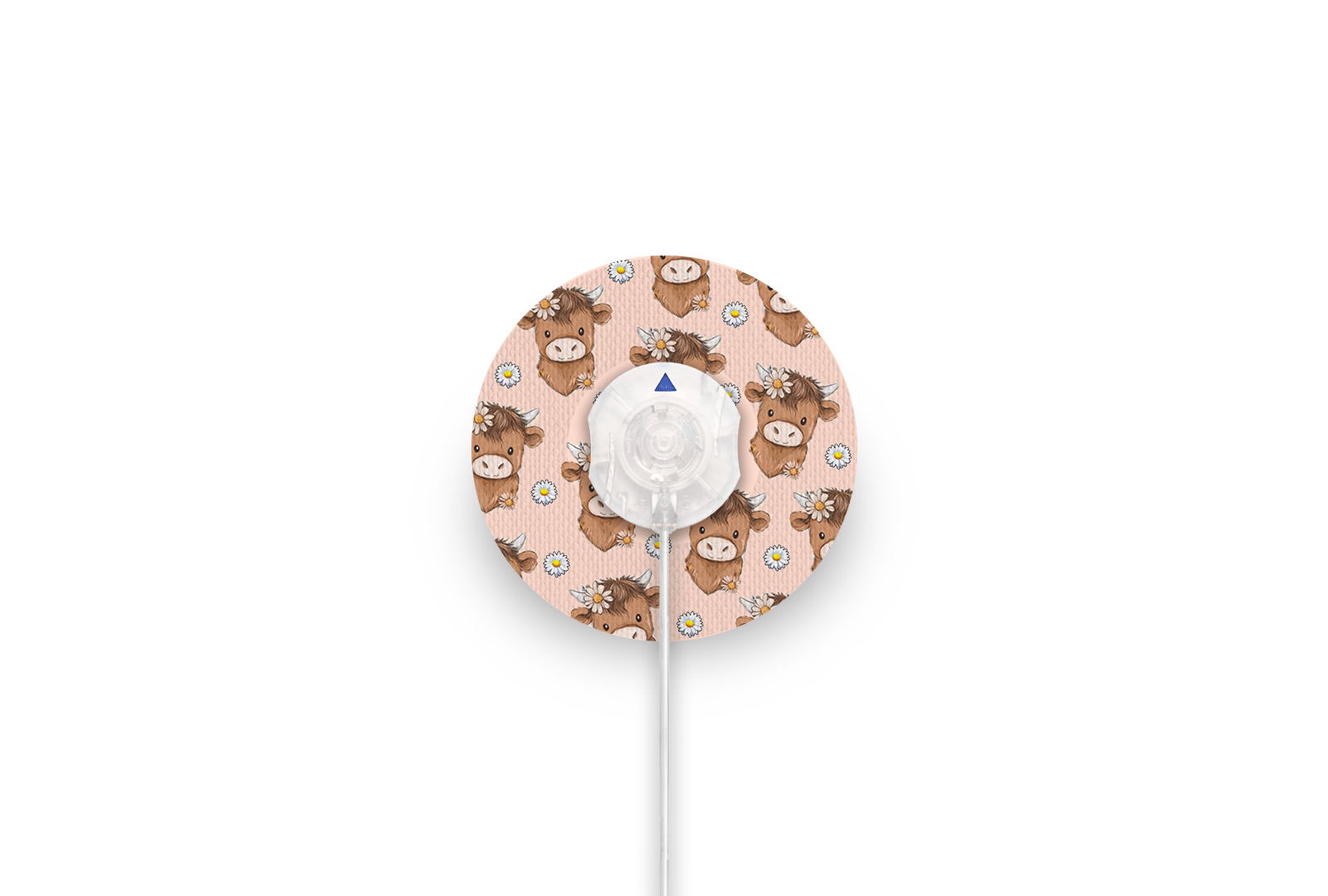 Chloe the Cow Patch for Minimed QuickSet diabetes supplies and insulin pumps