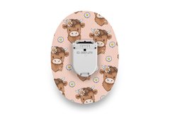 Chloe the Cow Patch for Glucomen Day diabetes supplies and insulin pumps