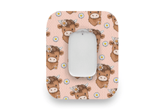 Chloe the Cow Patch for Medtrum CGM diabetes supplies and insulin pumps