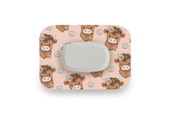 Chloe the Cow Patch for GlucoRX Aidex diabetes supplies and insulin pumps