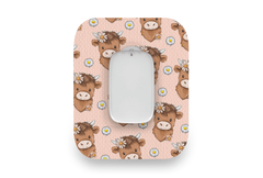 Chloe the Cow Patch - Medtrum CGM for Single diabetes supplies and insulin pumps