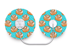 Cinnamon Bun Patch for Tru - Steel diabetes supplies and insulin pumps