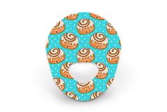 Cinnamon Bun Patch for Guardian Enlite diabetes supplies and insulin pumps