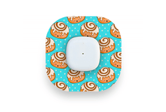 Cinnamon Bun Patch for Simplera diabetes supplies and insulin pumps