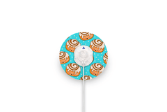 Cinnamon Bun Patch for Minimed QuickSet diabetes supplies and insulin pumps