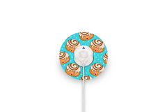 Cinnamon Bun Patch for Minimed QuickSet diabetes supplies and insulin pumps