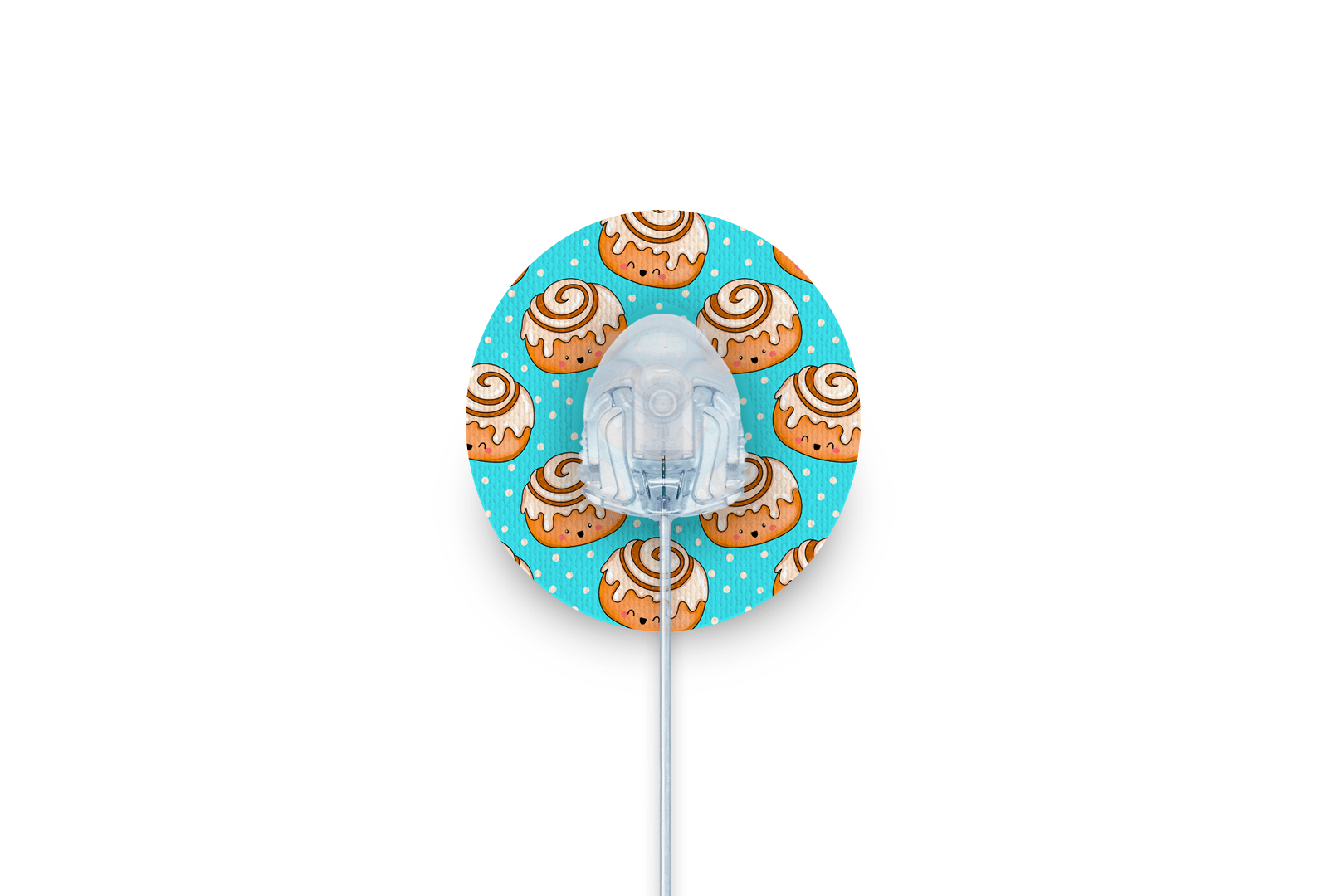 Cinnamon Bun Patch for Autosoft 90 diabetes supplies and insulin pumps