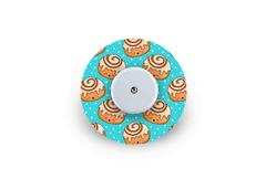 Cinnamon Bun Patch for Freestyle Libre 2 diabetes supplies and insulin pumps