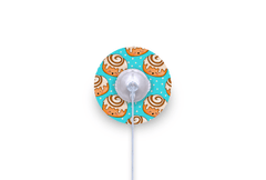 Cinnamon Bun Patch for mylife Orbit diabetes supplies and insulin pumps