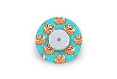 Cinnamon Bun Patch - Freestyle Libre for Single diabetes supplies and insulin pumps