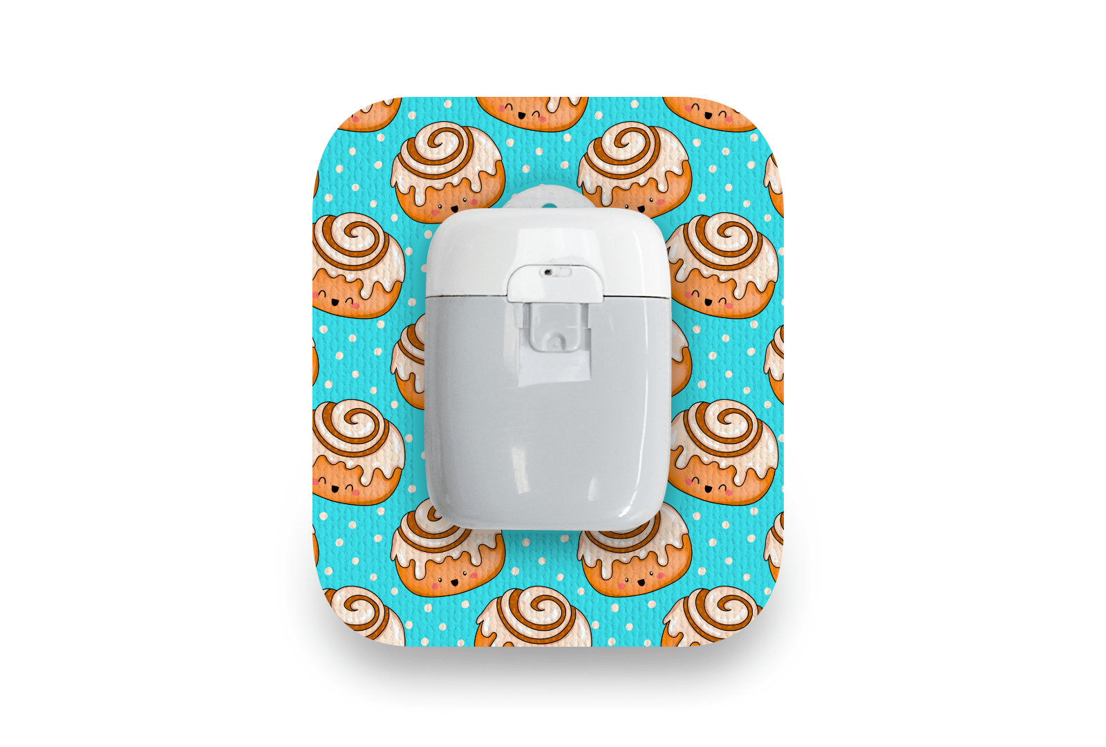 Cinnamon Bun Patch - Medtrum Pump for Single diabetes supplies and insulin pumps