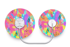 Colour Pop Patch for Simplera diabetes supplies and insulin pumps