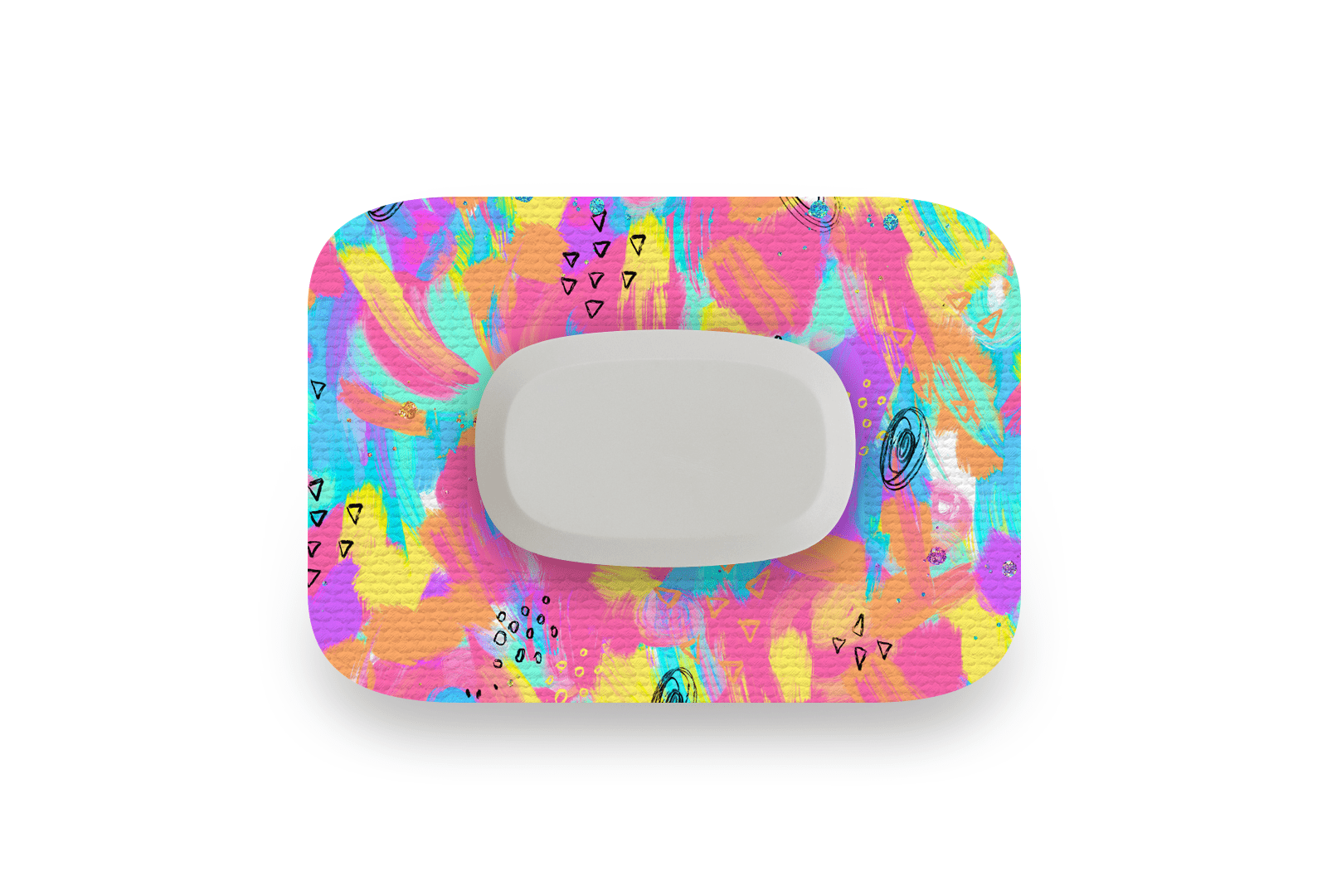 Colour Pop Patch for GlucoRX Aidex diabetes supplies and insulin pumps