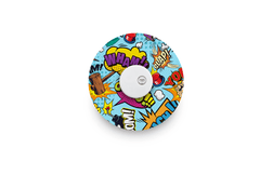 Comic Patch for Freestyle Libre 3 diabetes supplies and insulin pumps