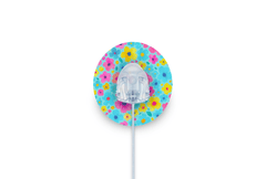 Confetti Flowers Patch - Autosoft 90 for Single diabetes supplies and insulin pumps