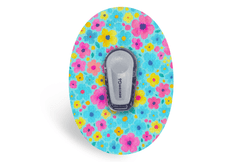 Confetti Flowers Patch - Dexcom G6 / One for Single diabetes supplies and insulin pumps