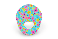 Confetti Flowers Patch for Guardian 3 diabetes supplies and insulin pumps
