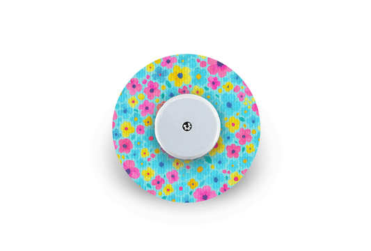 Confetti Flowers Patch for Freestyle Libre 2 diabetes supplies and insulin pumps