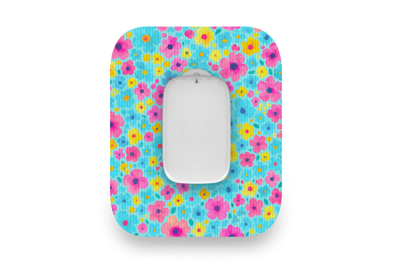 Confetti Flowers Patch for Medtrum CGM diabetes supplies and insulin pumps