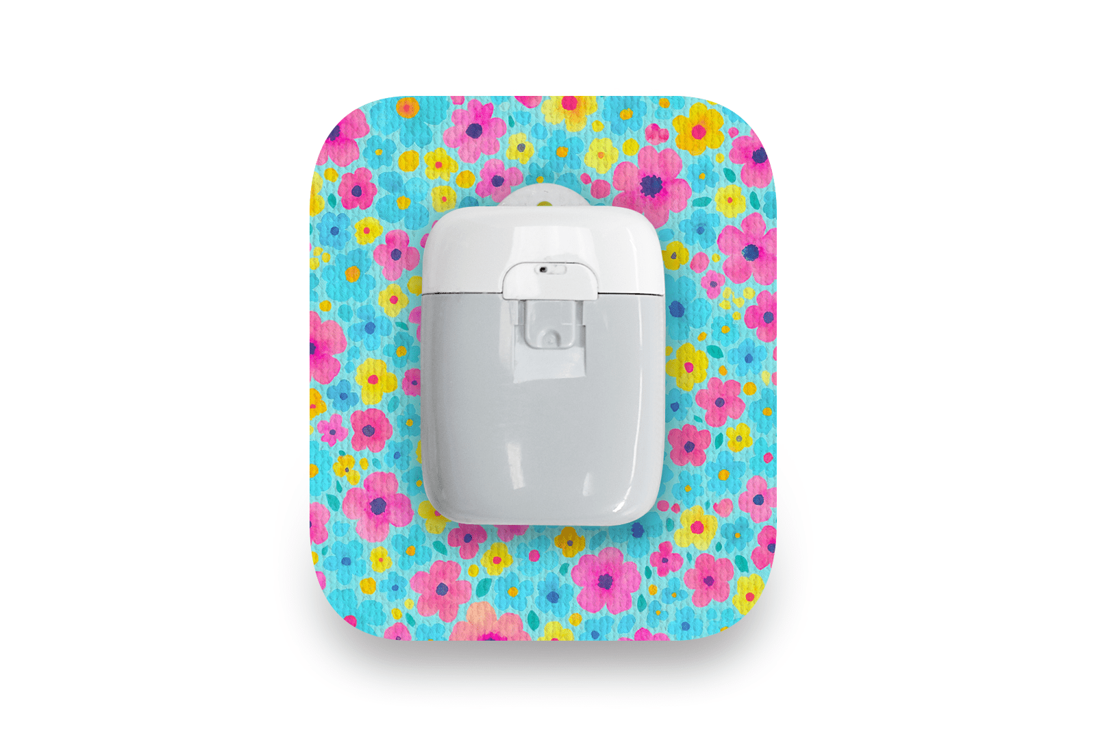 Confetti Flowers Patch - Medtrum Pump for Single diabetes supplies and insulin pumps
