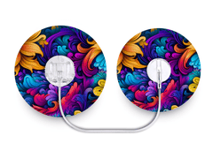 Coral Reef Patch - Minimed Sure - T for Single diabetes supplies and insulin pumps