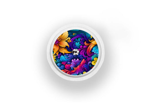 Coral Reef Sticker for Novopen 4, 5, 6, or Echo diabetes supplies and insulin pumps