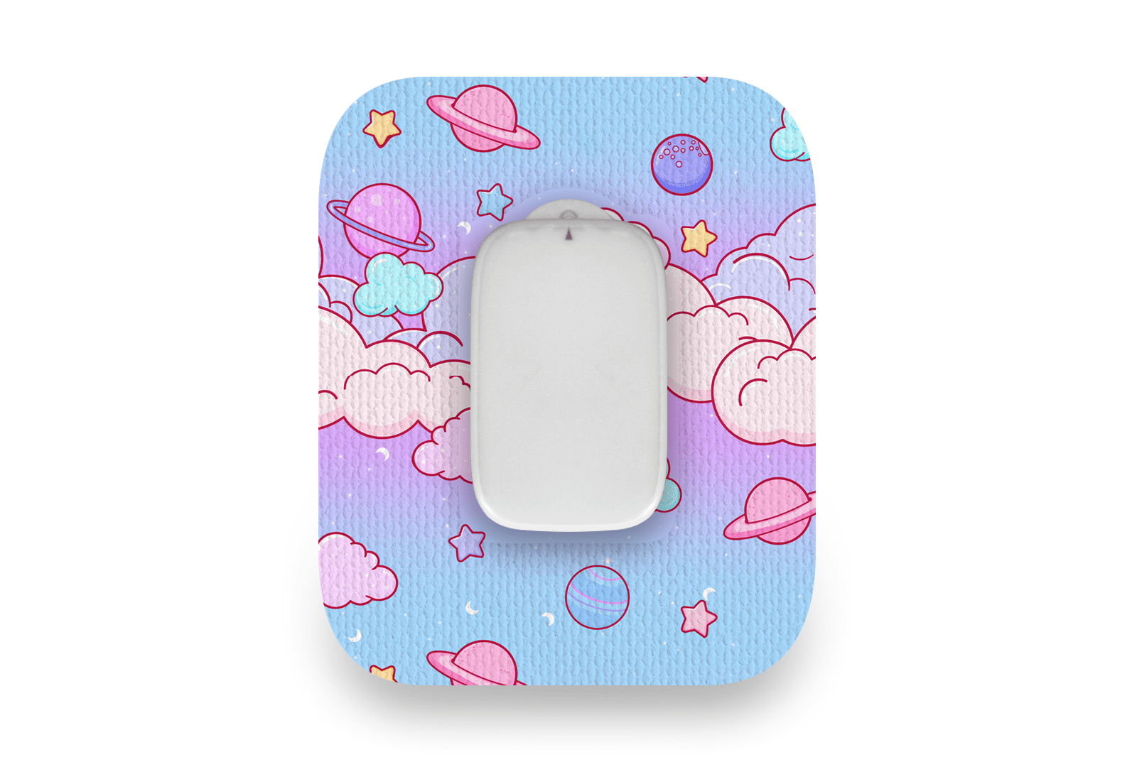 Cosmic Clouds Patch - Medtrum CGM for Single diabetes supplies and insulin pumps