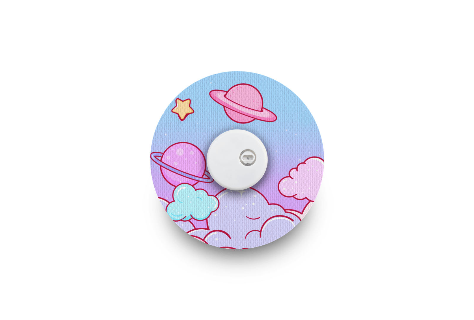Cosmic Clouds Patch - Overpatches for Single diabetes supplies and insulin pumps