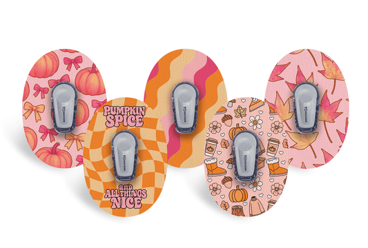 Crisp and Cosy Patch Pack for Dexcom G6 / One diabetes supplies and insulin pumps