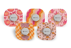 Crisp and Cosy Patch Pack for Dexcom G7 / One+ diabetes supplies and insulin pumps