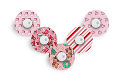 Cute Christmas Patch Pack for Libre 3 diabetes supplies and insulin pumps