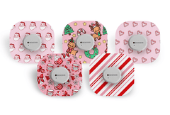 Cute Christmas Patch Pack for Dexcom G7 / One+ diabetes supplies and insulin pumps