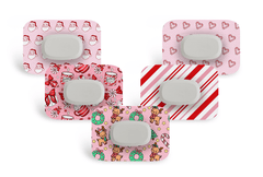 Cute Christmas Patch Pack for GlucoRX Aidex diabetes supplies and insulin pumps