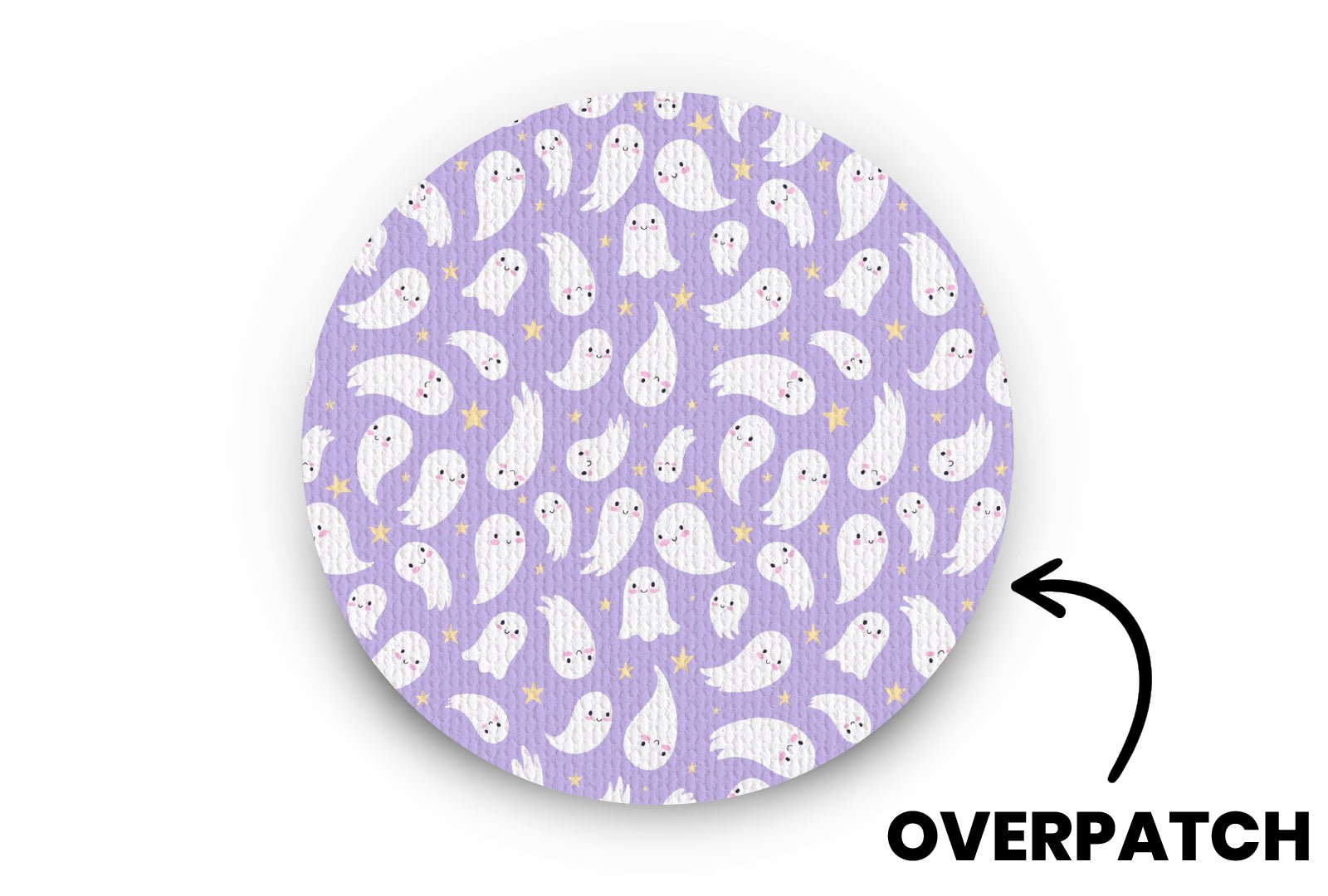 Cute Ghosts Patch - Overpatches for Single diabetes supplies and insulin pumps