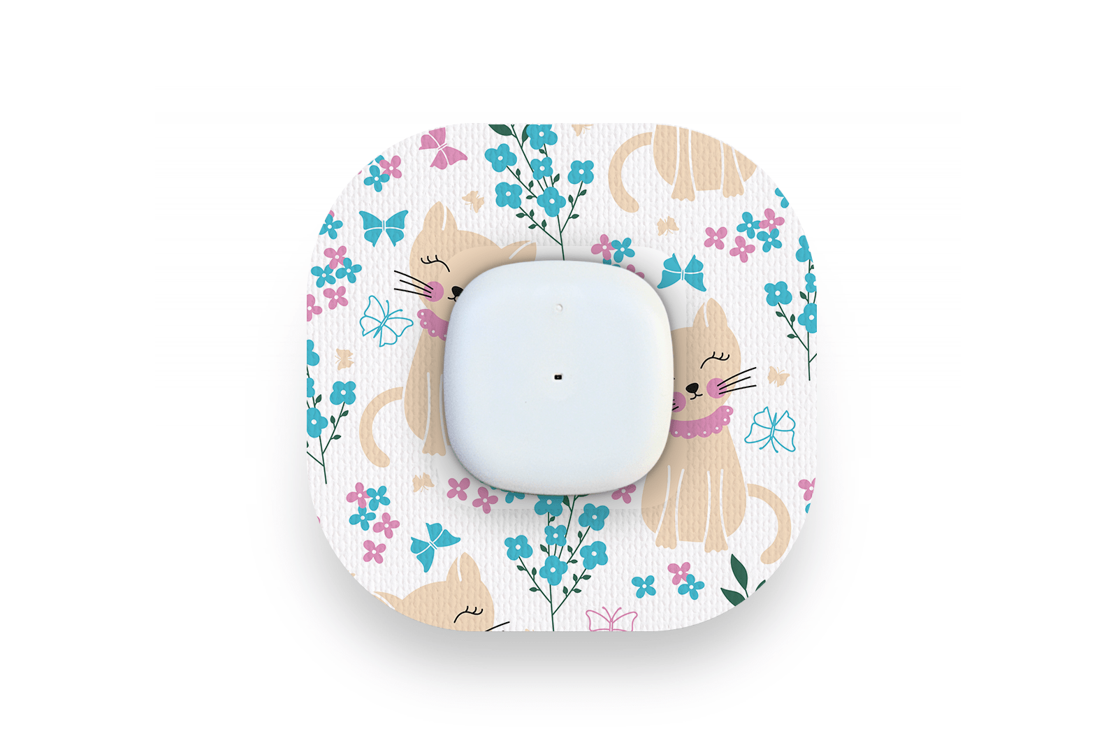 Cute Kitten Patch - Simplera for Single diabetes supplies and insulin pumps