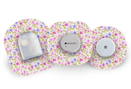 Cute Meadow Patch for Freestyle Libre 2 diabetes supplies and insulin pumps