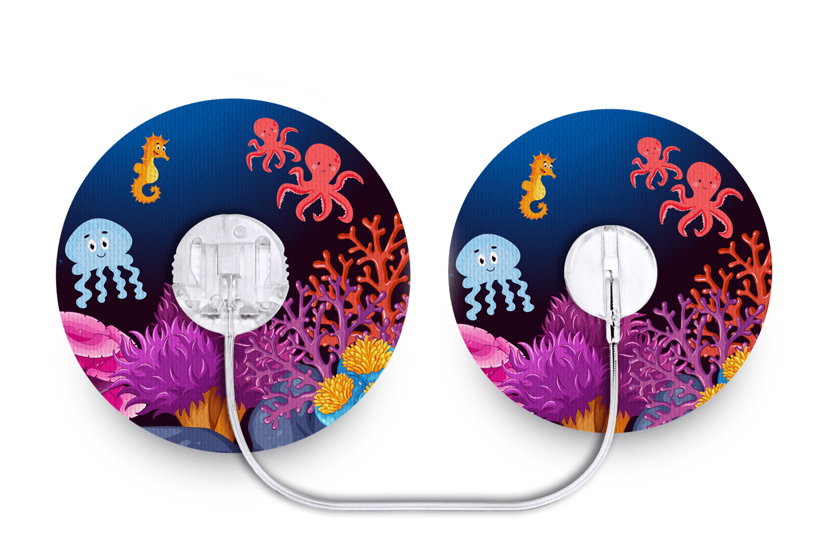 Cute Octopus Patch - Tru - Steel for Single diabetes supplies and insulin pumps